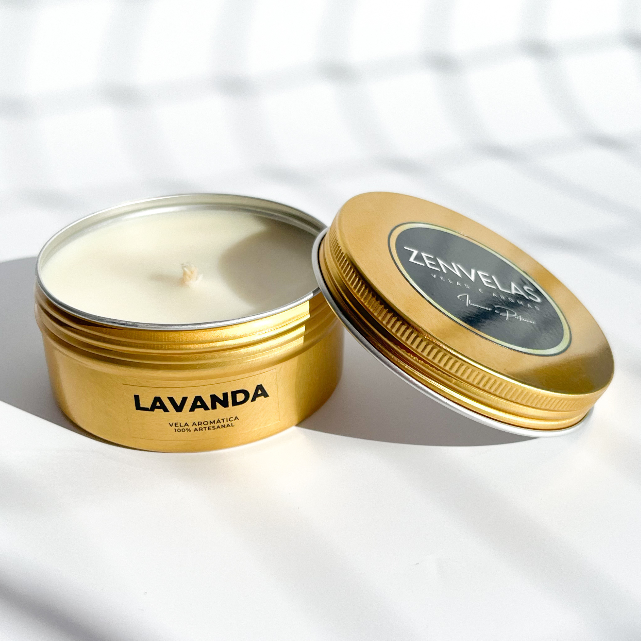 Vela Aromática Latinha 100g Perfumada