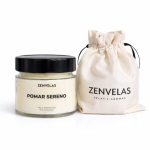 Vela Aromática 150g | Chá Branco, Lavanda, Canela e Mais Aromas