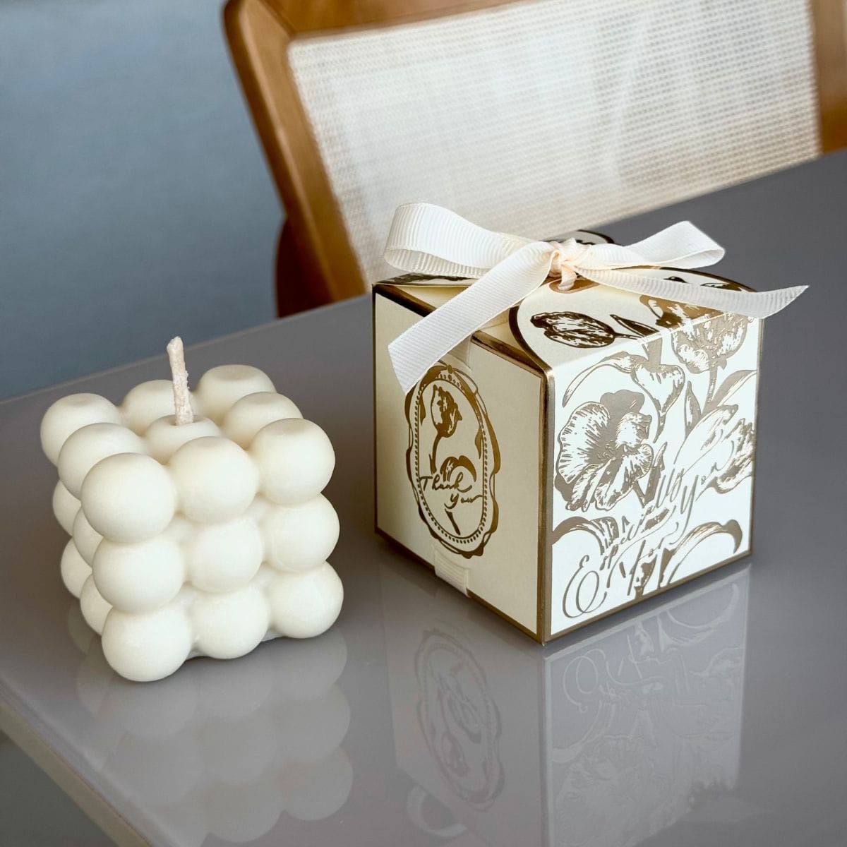 Vela Bubble Decorativa 130g Aromática